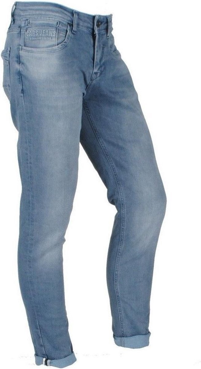 Cars Jeans Heren BLAST Slim Fit GREY BLUE - Maat 36/32