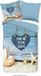 Pure dekbedovertrek strand/ zee - 2 persoons 200x200/220 cm - Multi - Microvezel