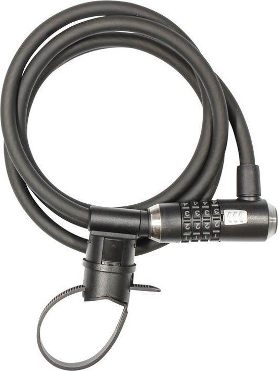Kryptonite Kryptoflex 1218 - Kabelslot - 180 cm - Zwart