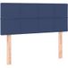 DESIGN IN Tête De Lit Bleu 80x5x78/88 Cm Tissu
