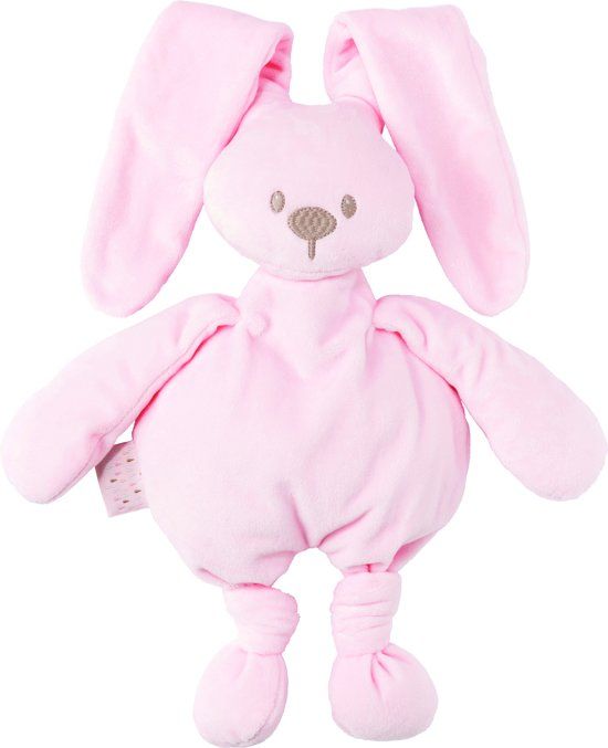 Nattou Lapidou - knuffeldoek - roze