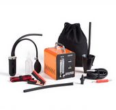 VEVOR Automotive Rookmachine Lekdetector, DC 12V EVAP Vacuümdiagnosetester met Ingebouwde Luchtpomp en Debietmeter, 1 psi Vacuüm Brandstofleidingdiagnosedetector voor Auto's, Motoren en Vrachtwagens