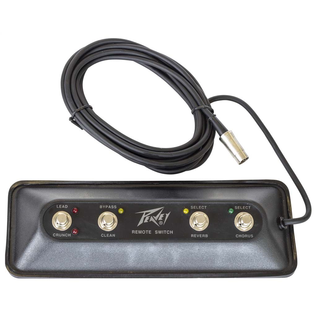 Peavey 4-button switch LED voetschakelaar