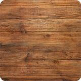 Bellatio Decorations Houten planken look print onderzetters - 45 stuks - Karton - Bruin