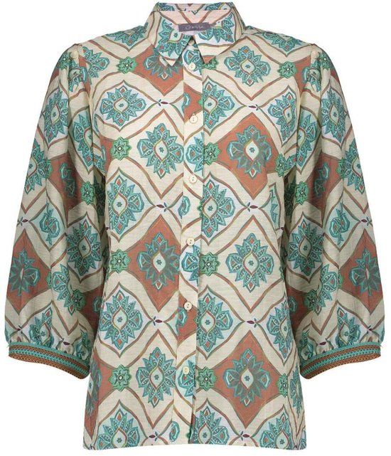 Geisha blouse print 63453-20 maat M