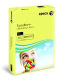 Xerox 003R91957 gekleurd printpapier kopieerpapier Symphony pastel, DIN A3, 80 g/m2, 500 vellen, geschikt voor kleurenlaser- en inkjetprinters, geel