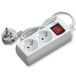 Glowster 2-voudige stekkerdoos met schakelaar 1,5 m 3G 1,5 mm² wit