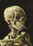 Bluebird Puzzle Vincent Van Gogh - Head of a Skeleton with a Burning Cigarette, 1886 - 1000 pièces