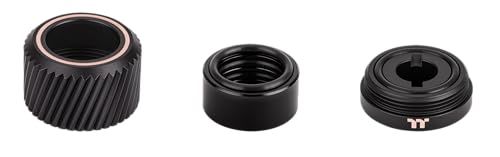 Thermaltake Pacific SF Hard Tube 16mm OD compressie | mat zwart | DIY LCS fittingen