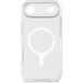 Decoded Clear Frosted Étui Convient pour iPhone 17 Air - Anti-jaunissement - 100% Matériau recyclé - Convient pour MagSafe - Étui transparent – Blanc