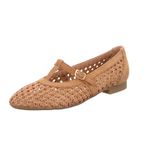 Paul Green Ballerina met riempjes ombergrijs