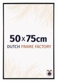 Dutch Frame Factory Fotolijst 50x75 cm - Kunststof - Zwart Hoogglans - Easy