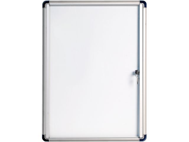 Bi-Office Enclore Budget Vitrine - 4 x A4 - Magnetisch - Aluminium Frame