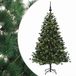 vidaXL Kunstkerstboom met kerstbal 210 cm 300 LED's Warmwit