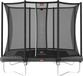 BERG Ultim Favorit Regular 280 Trampoline Op Poten - Safety Net Comfort - AirFlow Springdoek - Grijs