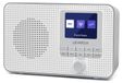 DAB-radio Bluetooth - 40 voorkeuzes - Gris - Kleurendisplay - Wekker