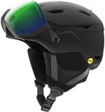 Smith Casque de ski Survey Eu S Noir mat / Chromapop Everyday Green Mirror MIPS Hybride