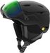 Smith Casque de ski Survey Eu S Noir mat / Chromapop Everyday Green Mirror MIPS Hybride