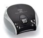 Lenco SCD-24 Draagbare Radio CD Speler - Zwart/Zilver