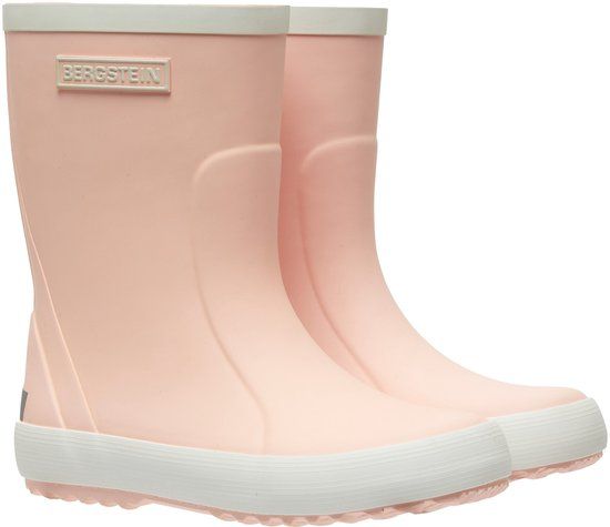 Bergstein Classic Unisex Junior Regenlaarzen - Lichtroze