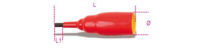 Beta Schroevendraaierdoppen 920MQ-PE 8
