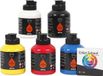 Pigment Art School Acrylverf, primaire kleuren, 5x500 ml
