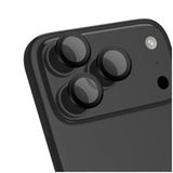 Rosso Camera Frame Protector Geschikt voor iPhone 17 Pro / 17 Pro Max - Case Friendly - 9H Tempered Glass voor Cameralens - Gemakkelijke Installatie met Tray - Grijs