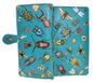 Shag Wear Insect Mania Grote Lente Zomer Portemonnee voor Vrouwen en Tiener Meisjes Veganistisch Kunstleer Teal 17,8 cm, Teal, L, Buggy Belles