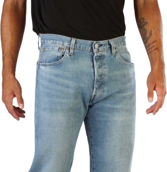 Levi's 501 Original Fit Jeans heren, Good For You Dx, 40W / 34L