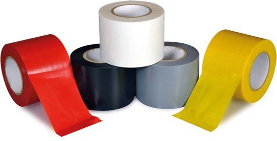 HPX PVC isolatietape - wit 50mm x 20m