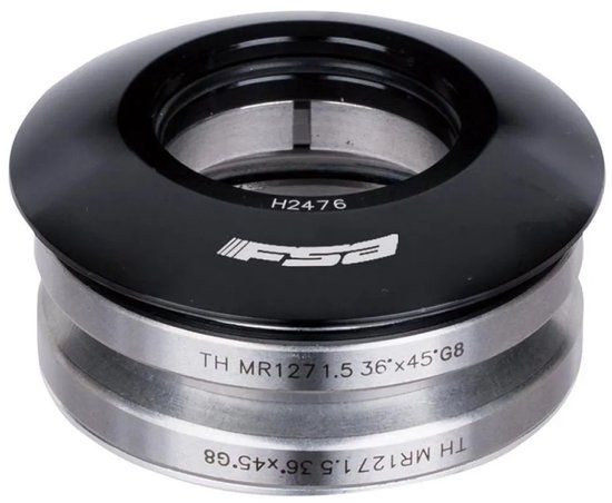 FSA Nº55 Integrated Stuursysteem Zwart, Zilver 1 1/8-1.5''/55.8