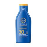 NIVEA Sun Protect & Care Zonnemelk SPF 30 reisformaat (100 ml)