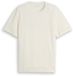 Tom Tailor - Piqué T-shirt van katoen - Maat XXL - Gardenia White