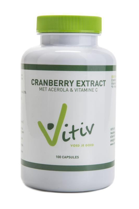 Vitiv Cranberry capsules 100 CA