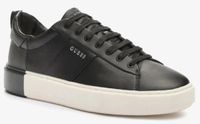 GUESS Vice Zwarte Leren Herensneakers Maat 42