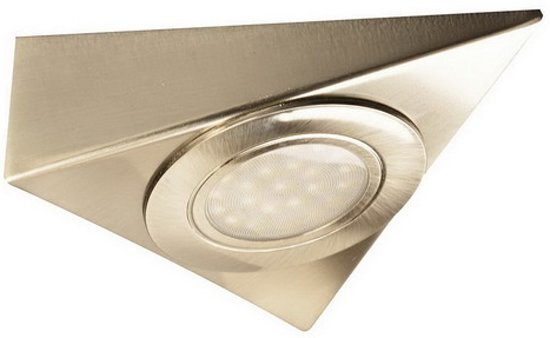 Nova LED Driehoekspot/Keukenspot Aluminium