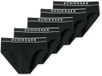 Schiesser 5PACK Rio-Slip zwart - 95/5 Heren Onderbroek