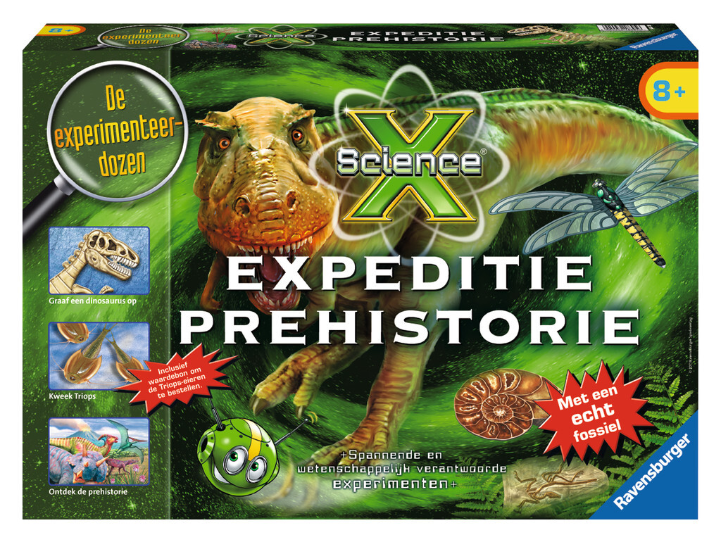 Ravensburger Science X  - Expeditie Prehistorie