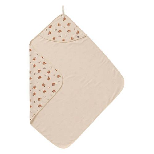 Noppies Printed duck badcape Indian Tan