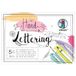 Ursus 2499 64 99 - Handletteringpapier "Structure", 54 vellen | DIN A6, 220 g/m² briefkaartkarton in 27 kleuren, knutselpapier voor persoonlijke creaties, DIY & decoratie