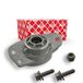 febi bilstein 37882 Strut Top Mounting Kit met schroeven en moer, pak van één, Grijs
