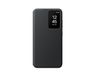 Samsung Smart View Wallet Case - Black - for Samsung Galaxy S24