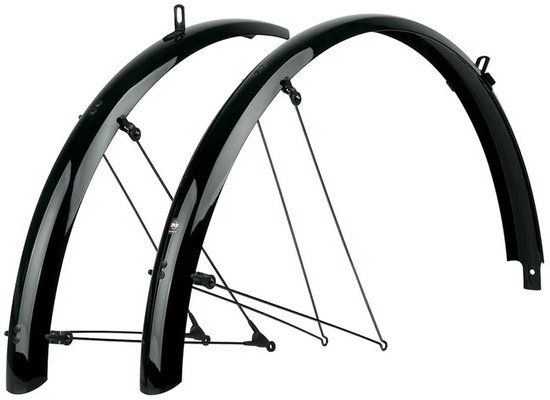 SKS Bluemels Basic Spatbordenset 28" 55 mm - Zwart