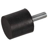 febi bilstein 170355 rubberen metalen buffer, 1 stuk