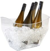 APS Wijn/Champagnekoeler | Transparant | 7 Liter | 320x215x247 h mm