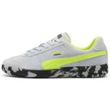 Puma Handball Berlin Indoor Schoenen Unisex Zilver Mist-Geel Alert-Puma Zwart Maat 42,5