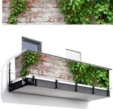 GreatGardenPosters Balkonscherm 500x110 cm - Klimop bladeren - PVC