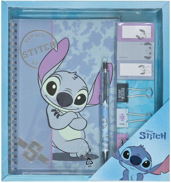 Lilo & Stitch Schrijfwarenset Meerkleurig Papier Lilo en Stitch