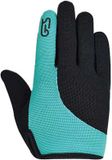 Ges Menace Lange Vingers Handschoenen Blauw/Zwart Maat 4 Unisex Polyester Kinderen