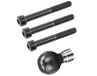 RAM Mounts RAM-B-367U Montagekit Zwart Aluminium, Rubber
